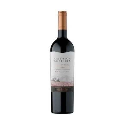 Vino tinto Castillo de Molina Gran Reserva Cabernet Sauvignon D.O. Valle del Rapel de Viña San Pedro.
