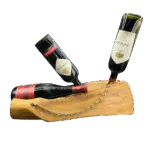 Botellero decorativos en madera de litre reciclado