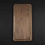 Tabla Santa Rita carnes en madera de acacia reciclado tratada con cera de abejas personalizable sin costo - Imagen 2