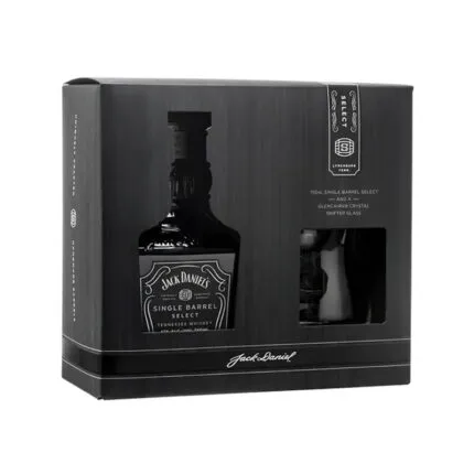 Set Jack daniels single barrel 750ml + Vaso