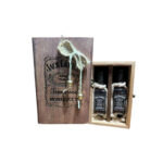 Set Jack Daniels Rústico en madera, Personalizable