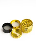 Moledor Metálico Dorado Calaveras 4pzs. - Imagen 2