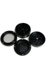 Moledor Metálico Negro Diamond Grinder - Imagen 2