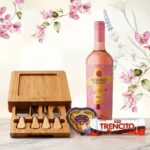 Pack Vino Misiones de Rengo Harvest Rosé + Caja de Bombones +  Barra de Chocolate Trencito