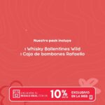 Pack Whisky Ballantines wild + Caja de bombones - Imagen 2