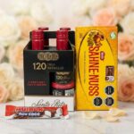 Pack Vino 120 + Chocolates Sahne-Nuss + Muibon flow coco